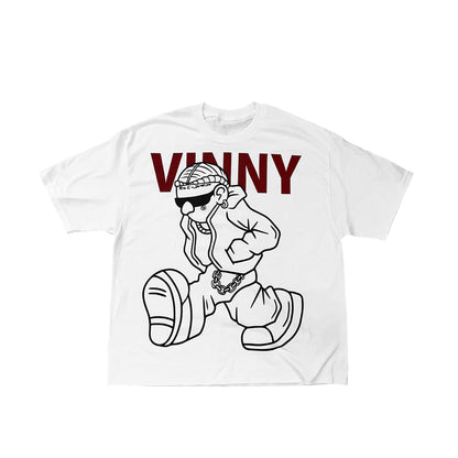 Official Vinny Land Tee - White -