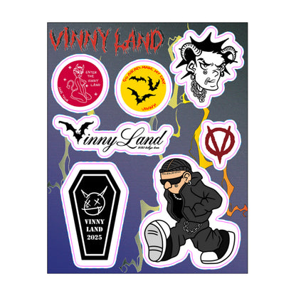 Official Vinny Land Sticker